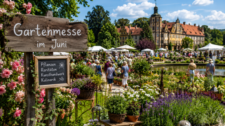 Gartenmesse im Juni