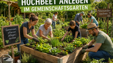 Hochbeet anlegen im Gemeinschaftsgarten