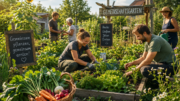 Gemüse anbauen im Gemeinschaftsgarten