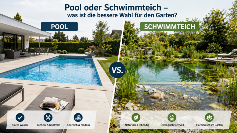 Pool oder Schwimmteich