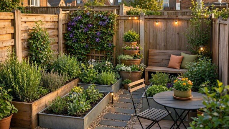 Gartenideen für kleine Gärten