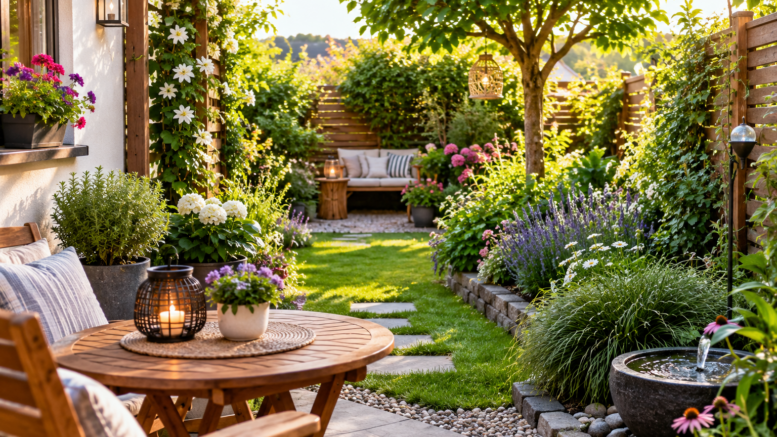 Kreative Gartenverschönerung